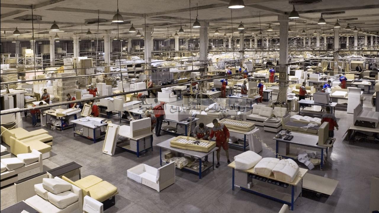 مصنع اثاث في المنطقة الشرقية